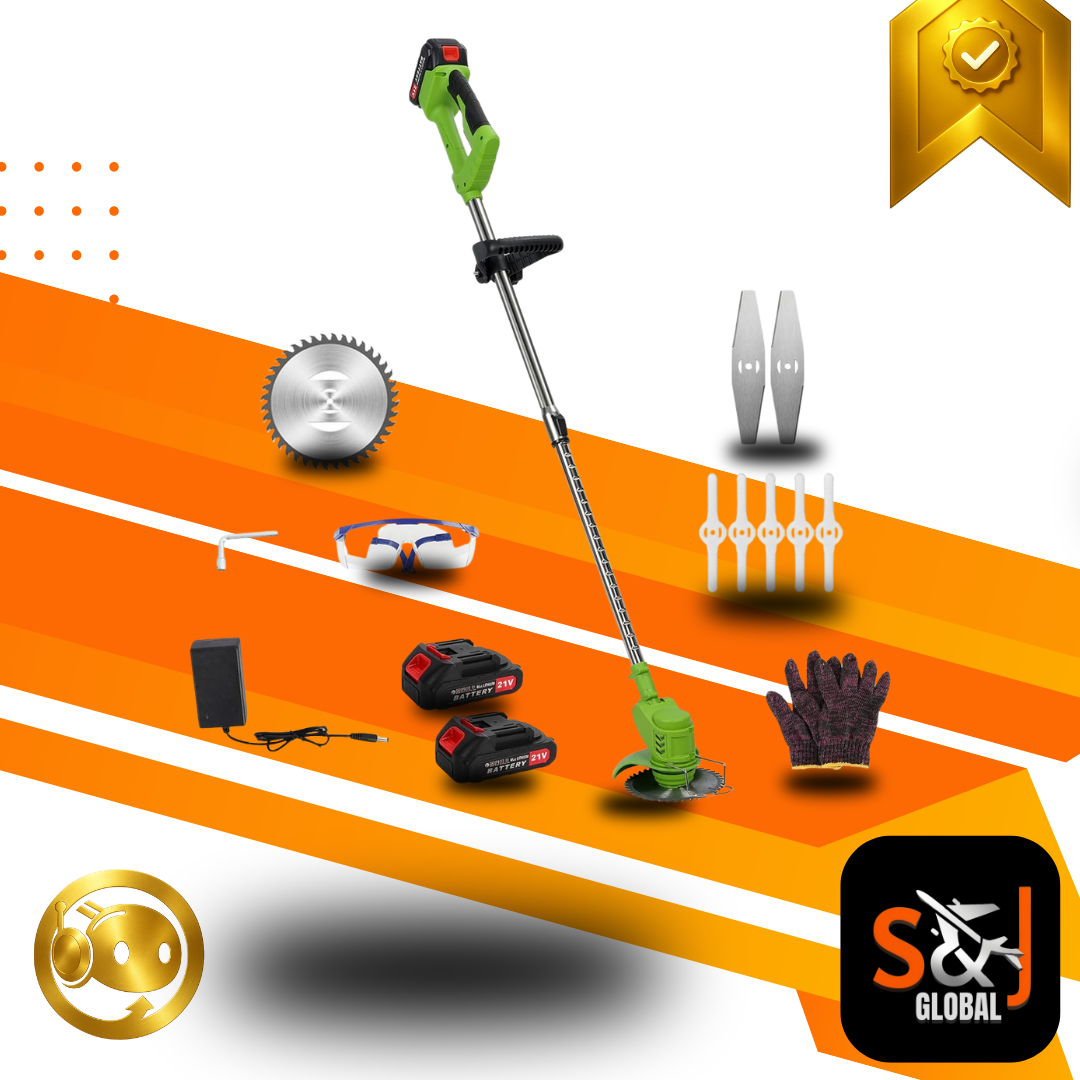 PODADORA GUADAÑA CESPED 2 BATERIAS